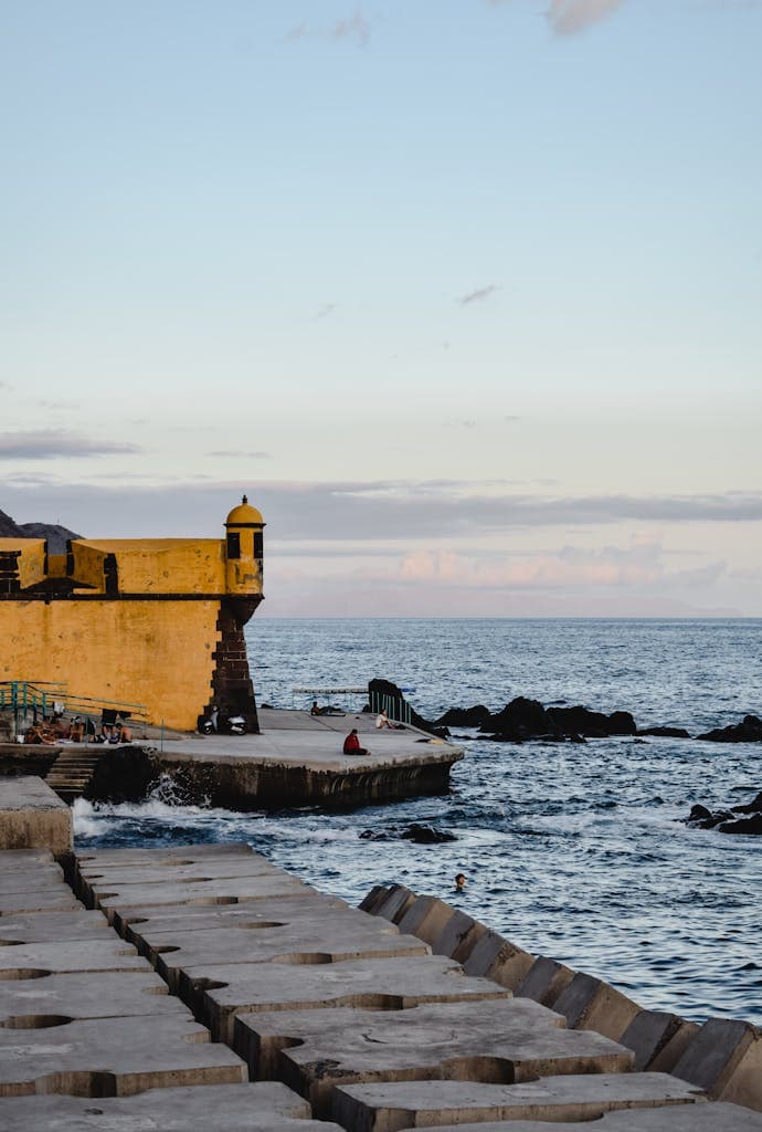 The Forte De Sao Tiago located in Funchal